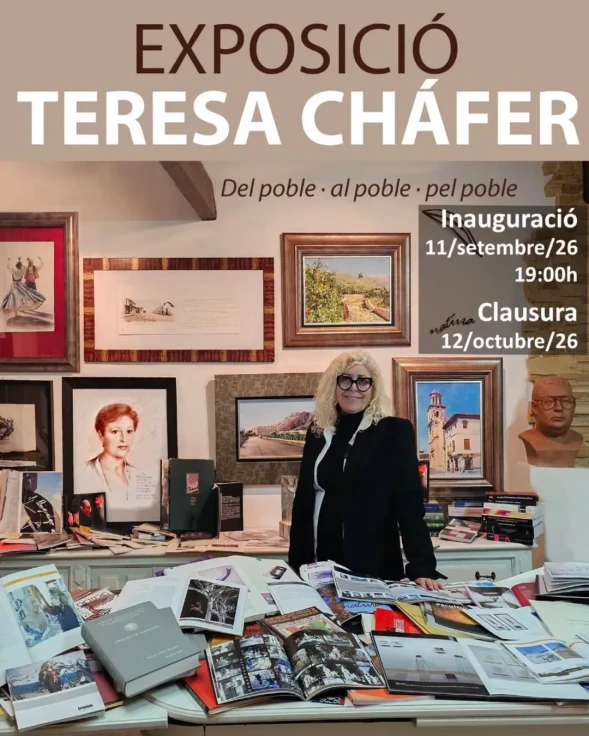 Tavernes de la Valldigna presenta una nueva exposición de la artista Teresa Cháfer
