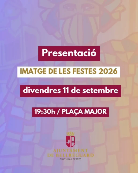 Bellreguard presenta la imagen oficial de sus Fiestas 2026