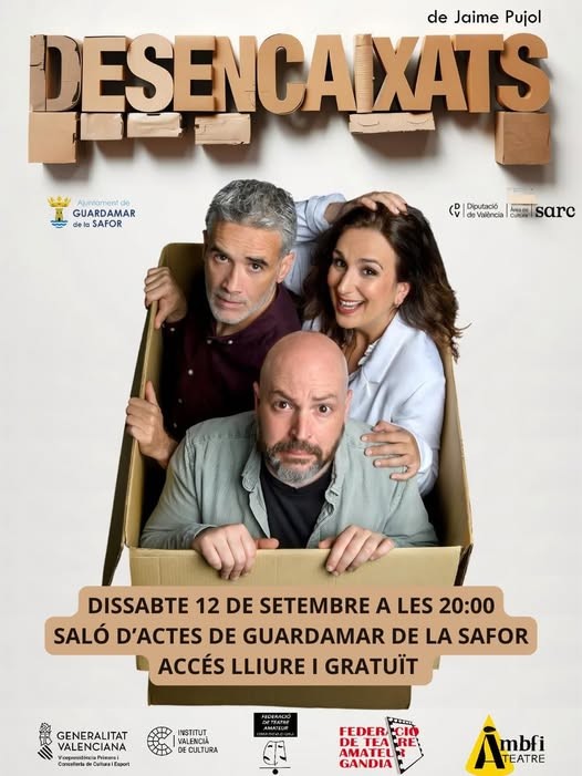Guardamar de la Safor disfruta este sábado de la obra de teatro Desencaixats