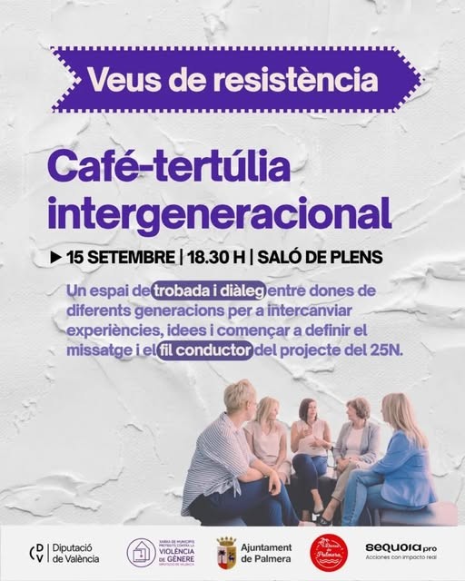 Palmera reúne a mujeres de distintas generaciones para impulsar el proyecto audiovisual del 25N