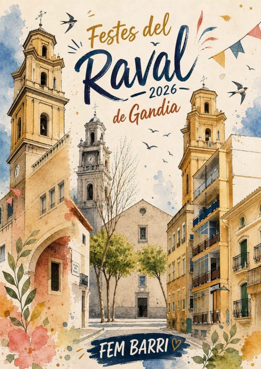 Gandia celebra las fiestas del Raval en honor al Santíssim Ecce Homo