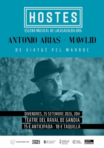 Gandia recibe el nuevo proyecto musical MAWLID de Antonio Arias