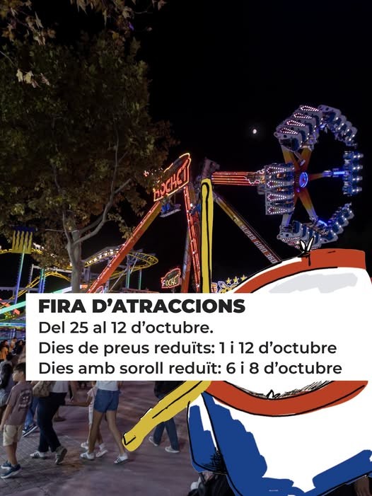 Gandia prepara su tradicional Fira de Atracciones en el Parque Ausiàs March
