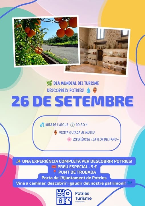 Potries celebra el Día Mundial del Turismo con una jornada de cultura y tradición