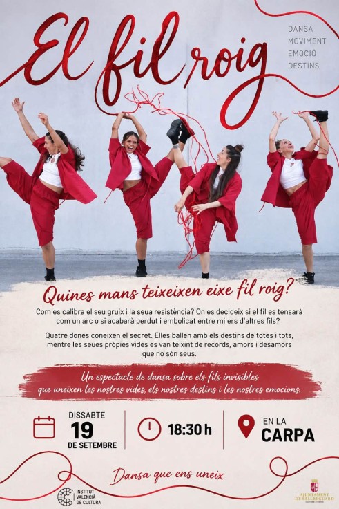 Bellreguard presenta El hilo rojo, un espectáculo de danza