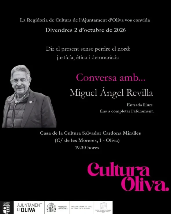 Oliva abre un espacio de diálogo con Miguel Ángel Revilla sobre justicia, ética y democracia
