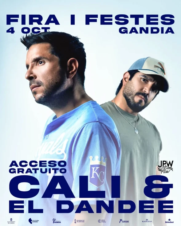 Gandia baila al ritmo de Cali & El Dandee en el Parc de la Festa