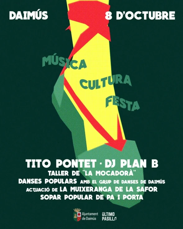 Daimús celebra el 8 de Octubre con música, tradición y cultura popular
