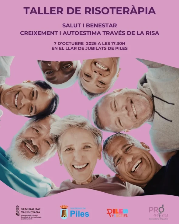 Piles organiza un taller de risoterapia para fomentar el bienestar emocional