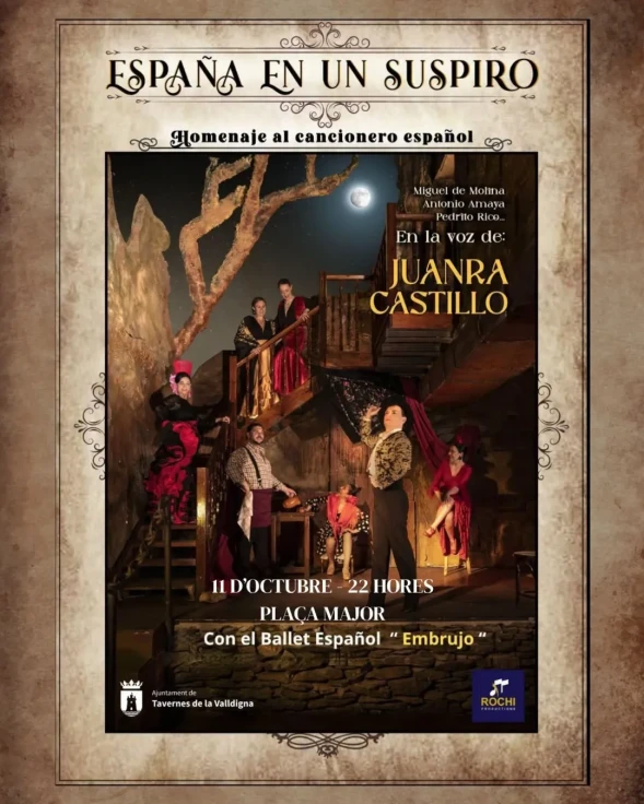 Tavernes de la Valldigna revive el cancionero español con el espectáculo España en un Suspiro