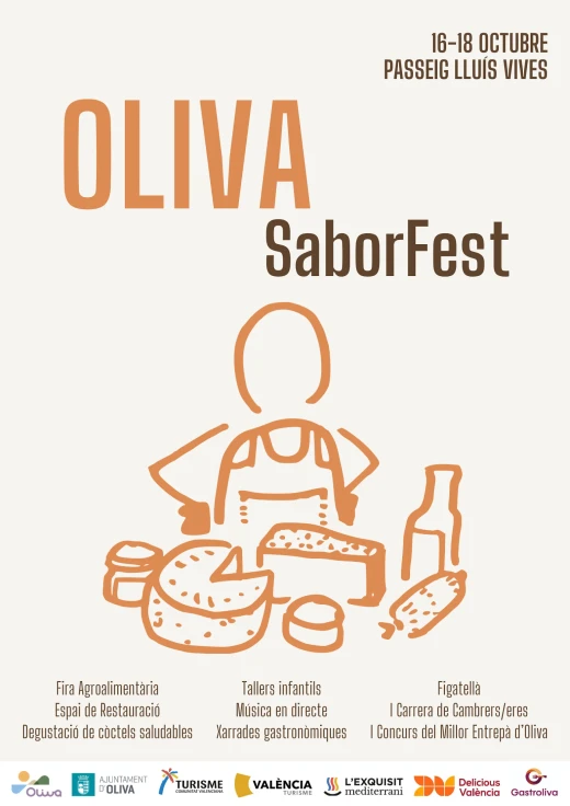 Oliva estrena el festival gastronómico SaborFest con degustaciones, música y actividades para todos los públicos