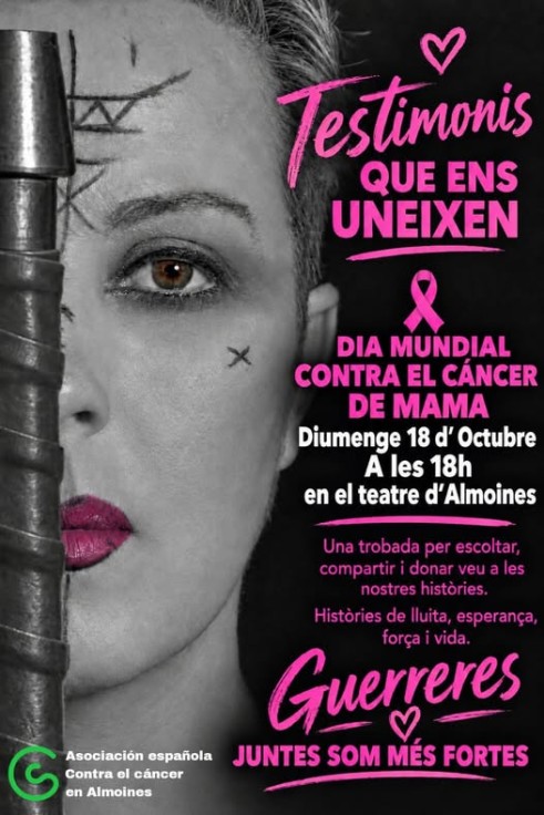 Almoines se une en la lucha contra el cáncer de mama