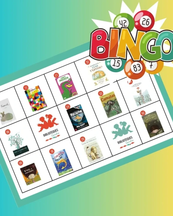 Gandia celebra el Día de las Bibliotecas con un Bingo Literario para disfrutar en familia