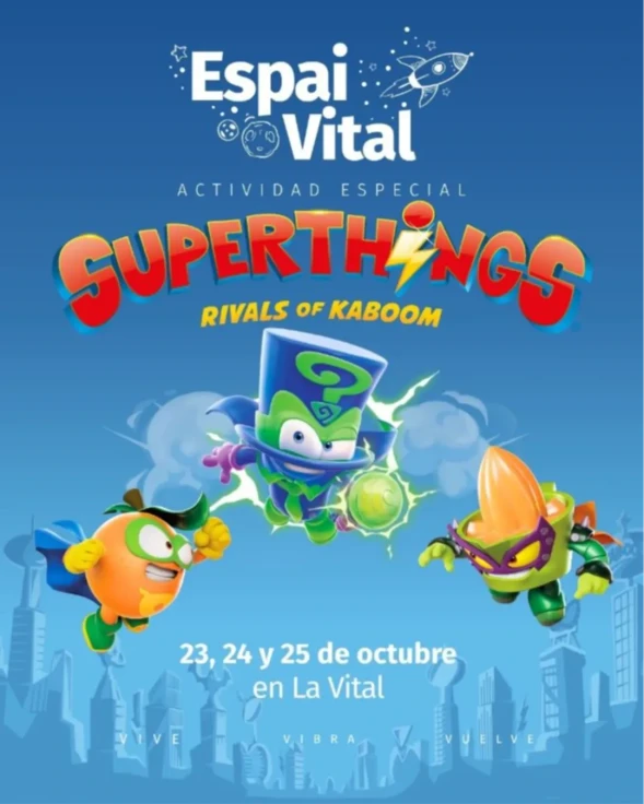 El Centro Comercial La Vita celebra una actividad especial de SuperThings