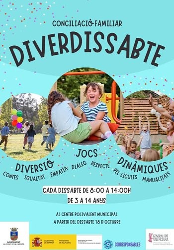 La Font ofrece actividades familiares gratuitas todos los sábados con Diverdissabte