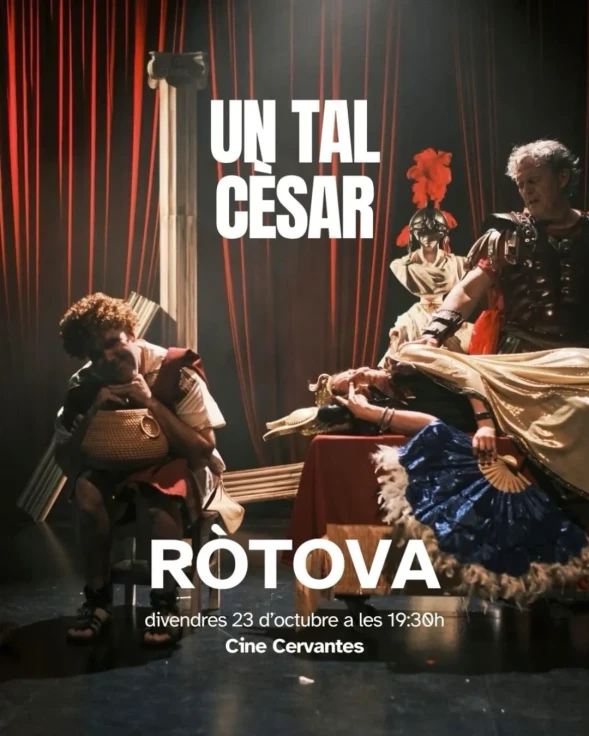Ròtova disfruta de la comedia satírica Un tal Cèsar de Cascai Teatre