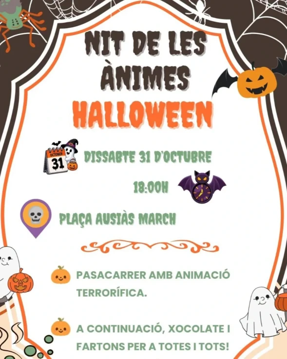 Beniarjó celebra Halloween y la Nit de les Ànimes con un pasacalles y una chocolatada popular