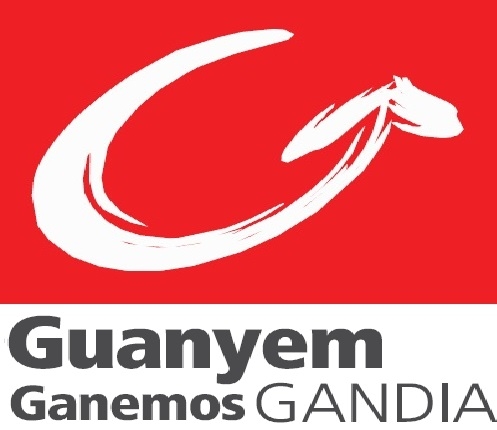 Guanyem Gandia muestra su apoyo a Guanyem Barcelona