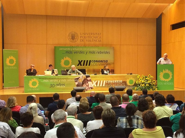 Los Verdes celebran su decimotercer congreso en Gandia