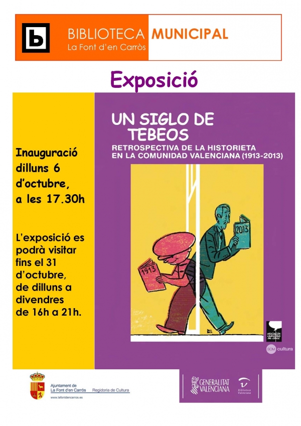 La Font d’en Carròs acoge la exposición ‘Un siglo de Comic’