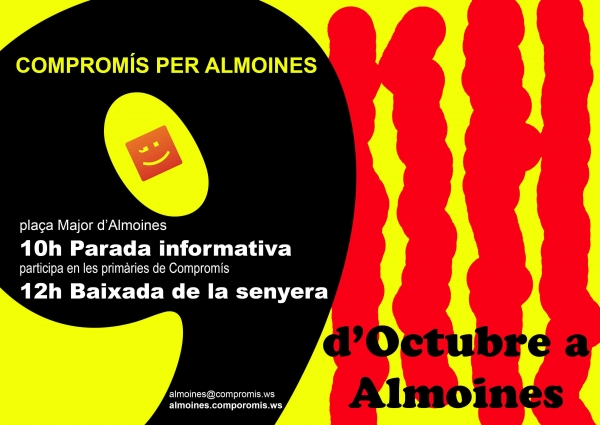 Compromís per Almoines celebra el 9 de Octubre 