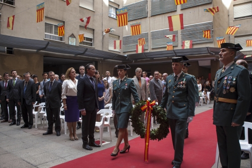 Gandia celebra el Día de la Guardia civil