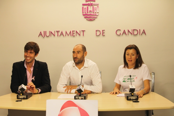 El Gobierno de Gandia presenta la primera carrera solidaria Corre contra el Cáncer