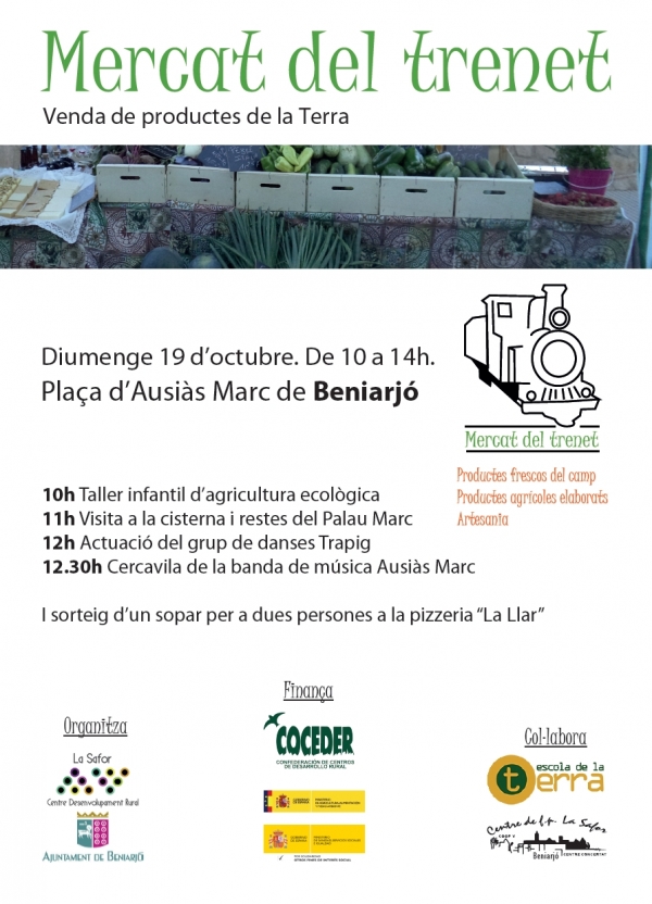 Beniarjó acoge este domingo una muestra de productos de la tierra