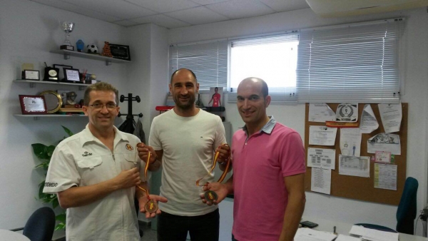 El taekwondista gandiense Gustavo Díaz, queda subcampeón de España en Trio 2 sincronizado