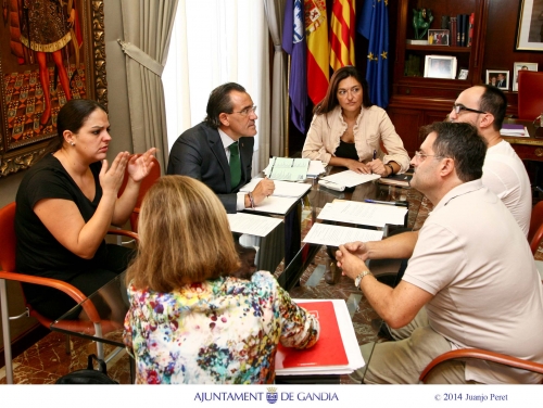 El Gobierno de Gandia comprometido con la Asociación de Personas Sordas de Gandia