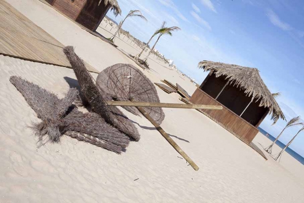El Psoe de Gandia denuncia que el chiringuito de la playa del Auir está abandonado