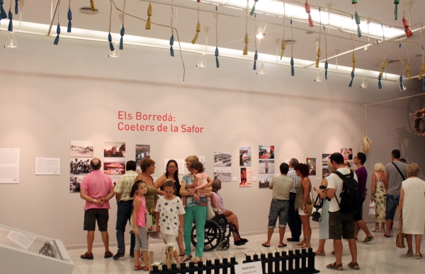 La Casa de la Marquesa de Gandia alberga una exposición pirotécnica sobre Borredà
