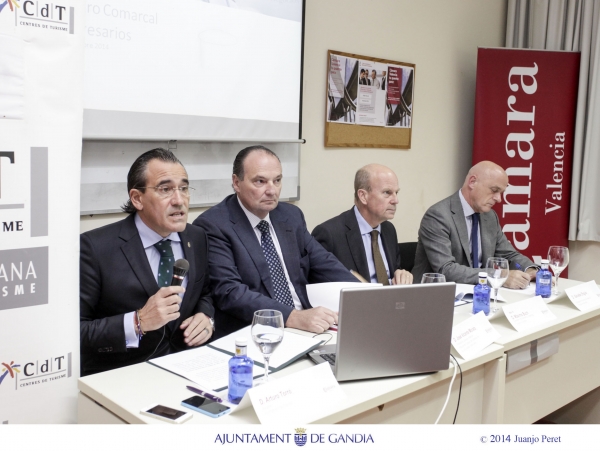 La Cámara de Comercio de Valencia destaca la capacidad comercial de Gandia