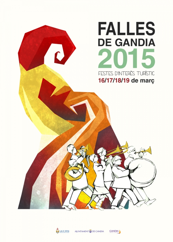 Las Fallas de Gandia 2015 ya tiene cartel ganador