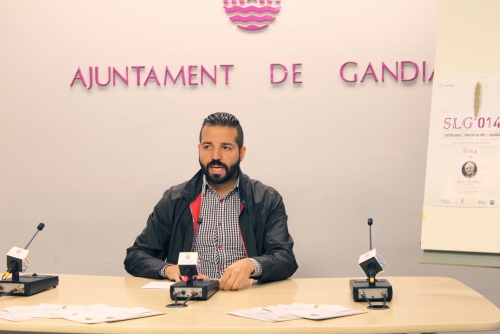 Gandia preparada para la celebración de la Semana Literaria