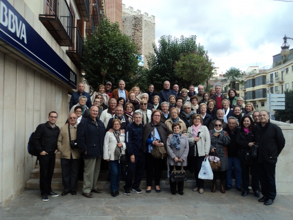 La Hermandad de la Santísima Cruz de Gandia realiza una excursión a Requena