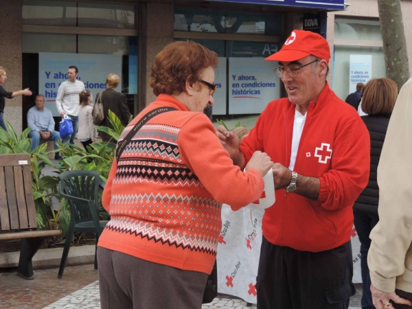 Cruz Roja Gandia agradece la colaboración en el Día de la Banderita