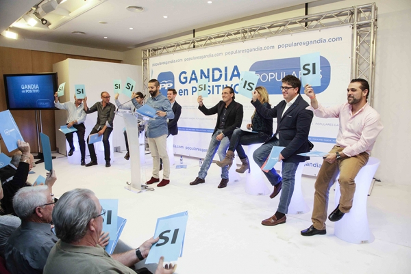 La asamblea del PP vota SÍ a la gestión popular de Gandia