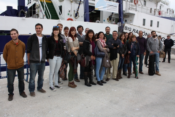 El Puerto de Gandia acoge un buque científico del Instituto Español de Oceanografía