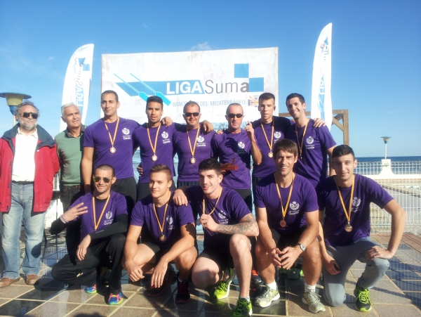 El equipo de remo de Gandia obtiene dos medallas de bronce