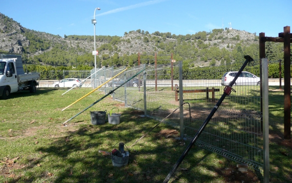 Tavernes de la Valldigna inicia las obras de su primer parque canino