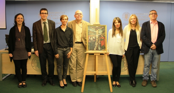 El campus de Gandia recupera una obra inédita de Joan de Joanes para el Museo de las Clarisas