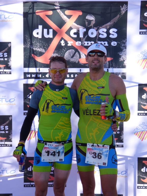 Los duatletas de Gandia participan en el Ducross Extreme de Rojales