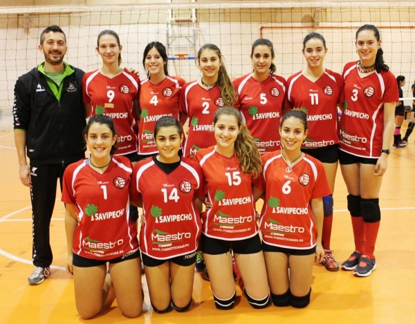 El equipo juvenil femenino de Voleibol de Oliva vence al Escuela2 Cañada de Paterna