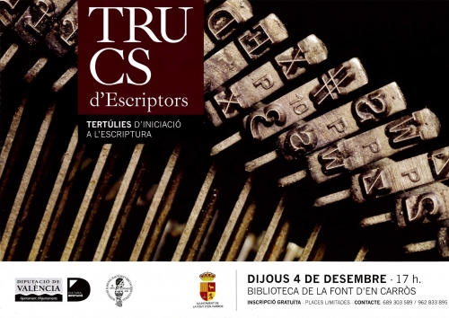 Trucos de escritores en la Font d'en Carròs