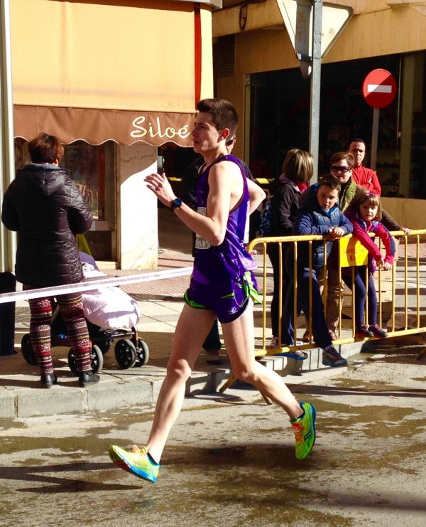El atleta de Gandia Joan Villarroya participa en el Campeonato de España de Marcha de invierno