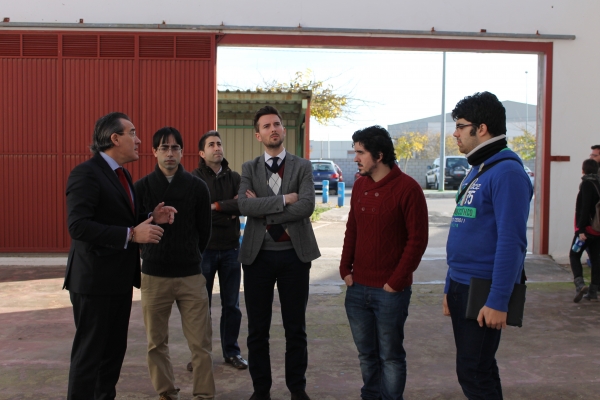 El Gobierno de Gandia y el CJG visitan las instalaciones del futuro local de ensayos juvenil