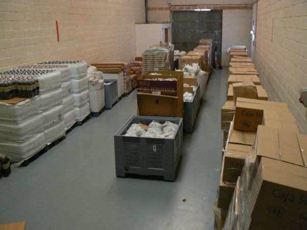 La ciudad de Oliva acoge el Banco de Alimentos Solidario