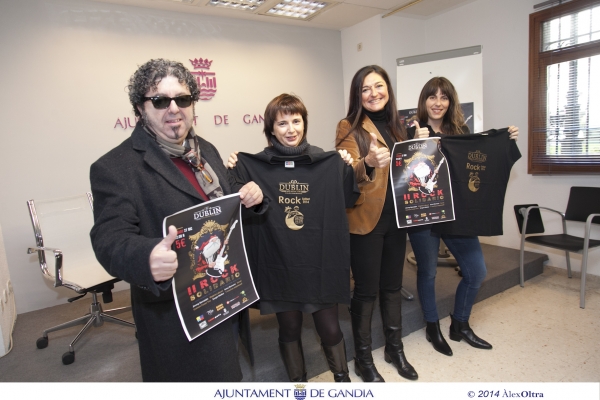 El Ayuntamiento de Gandia presenta el festival de Rock Solidario por ASTEA Safor