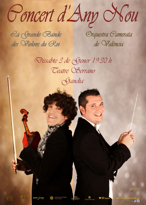 El Teatro Serrano de Gandia da inicio al 2015 con el Gran Concierto de Año Nuevo